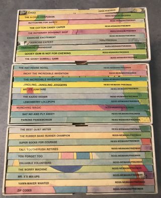 Fables From The Letter People - Complete Set 1988 - 30 Books