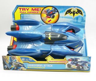 Batman Batmobile Transform And Attack Mattel