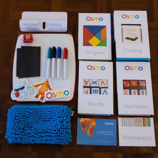 Osmo Creative Starter Kit,  Tangram,  Coding,  Words & Numbers (ipad) - Ages 5 - 10
