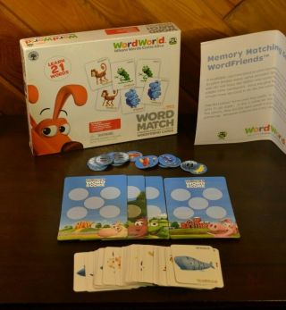 Word World Word Match Learning Educational Game Pbs Kids 3,  Pre Reader Htf Rare
