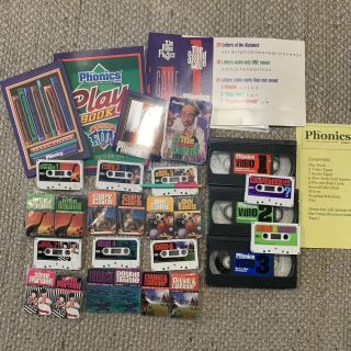 The Phonics Game Better Way Of Learning Vhs Cassette Set Homeschool Complete 90s