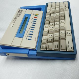 Vintage 1980 ' s VTech PreComputer 1000 Educational Pre Computer W/ Cartridge Game 3