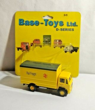 Base Toys Ltd 1:76 Scale Leyland Beaver 2 - Axle Box Van British Rail Freight D - 15