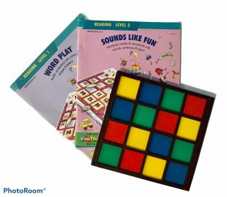 Funthinkers Educational Insights Tile Frame Grid Decoder & Workbook Fun Thinkers