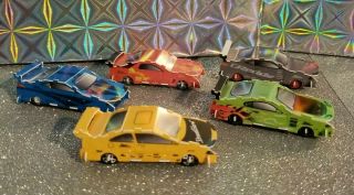 The Fast And Furious Press Pass Toy Cars Set Of 5