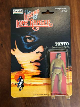1980 Gabriel Tonto The Legend Of The Lone Ranger Action Figure