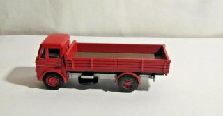 BASE TOYS LTD 1:76 SCALE LEYLAND BEAVER 2 - AXLE DROPSIDE - RED - MS - 01R 3