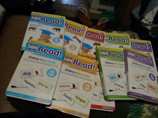 Your Baby Can Read Set Of 5 Vol 1 - 5 Sliding Word Cards And 1 - 5 Dvd 1
