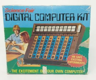 Radio Shack Science Fair Digital Computer Kit (circa 1977) Cat: 28 - 218 Cond