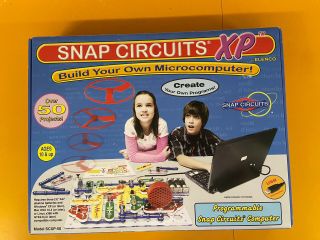 Snap Circuits Xp Electronics Toy By Elenco - Age 10 & Up Model Sc - Xp50