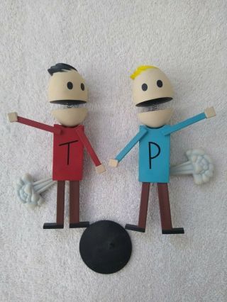 6 " South Park Terrance & Phillip Bobblehead Action Figure Set Mezco Toys 2006