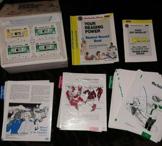 Vintage 1989 Hooked On Phonics Reading Complete Set Booklets Cassettes 100 Skill