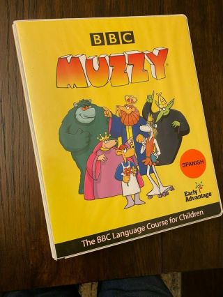 Muzzy Early Advantage Dvd Spanish Bbc Language Course For Children - 6 Disks