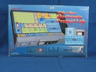 Vintage Radio Shack 200 In 1 Electronic Project Lab 28 - 265 W/ Instructions 1987