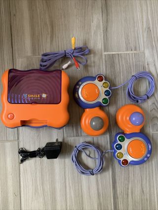 Vtech V Smile Tv Learning System With 2 Controllers.