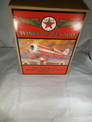 Wings Of Texaco 1930 Bank 5th In Series Model R " Mystery Ship " Nib