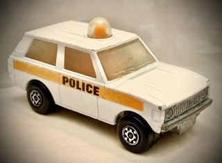 Vintage 1975 Matchbox - Police Patrol Car No.  20 - Lesney Rolamatics - Diecast
