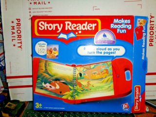 Story Reader Read - Along (includes Lion King & Dora Books & Cartridges W/box