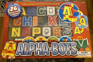 Lakeshore Alpha - Bots Transforming Alphabet Robots Learning Toy