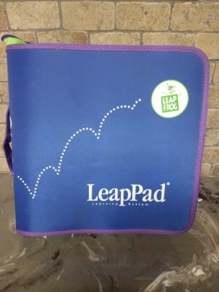 Leapfrog Leappad Learning System 5 Books,  And 3 Cartridges
