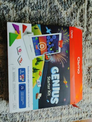 Osmo - Genius Starter Kit For Ipad - 5 Educational Learning Games - Ages 6 - 10