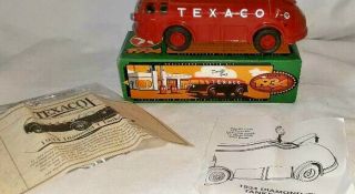 Ertl - Texaco - 1934 Diamond T Tanker " Doodle Bug " Die Cast Bank - W/box 11