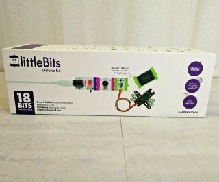 Littlebits Deluxe Kit 18 Bits Fun Projects For Circuit Combinations