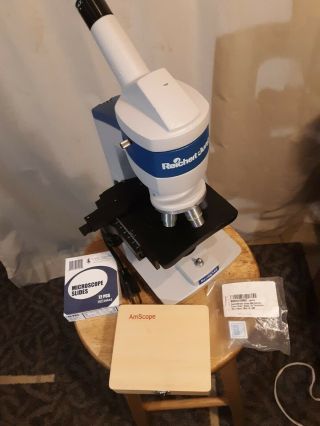 Reichert Jung Series 160 Microscope With Slides