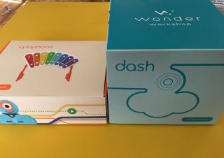 Wonder Workshop Dash Robot - Blue,  With Xylophone,  Barely