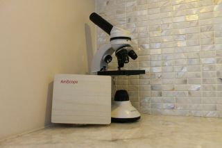 My First Lab And Amscope Microscope With 25 Specimens