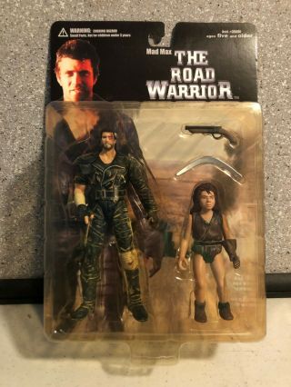 Mad Mad With Boy From Mad Max The Road Warrior N2 Toys 2000 Htf Series 1