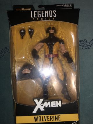 Marvel Legends 6 " Wolverine Brown Costume X - Men Juggernaut Baf Series 2016hasbro