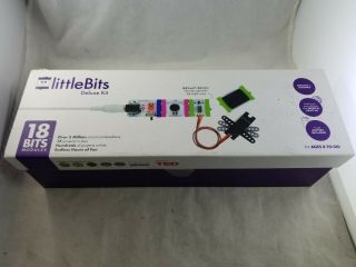 Littlebits Electronics Deluxe Kit - 18 Bits - Learning Kit Modules
