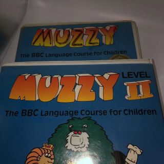 Muzzy I And Ii Video German Early Advantage Bbc Language Courses 1990 Vhs