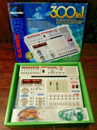 Maxitronix Electronic Lab 300 - In - 1 Mx - 908 Learning Lab Education Set