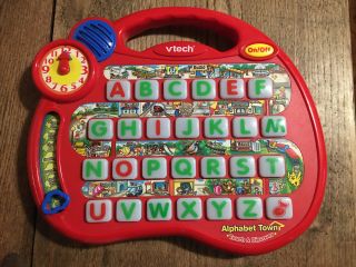 Vtech Touch & Discover Alphabet Town Kids Interactive Educational Toy Game