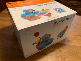 Wonder Pack With Accessories - Wonder Workshop Dash And Dot Robots - Stem Coding