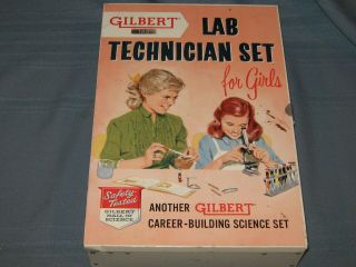 Gilbert No.  13121 Lab Technician Set For Girls