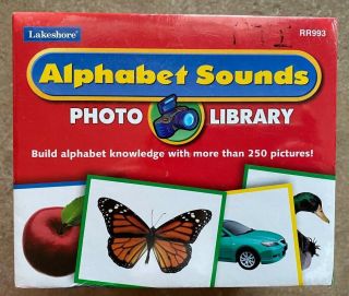Lakeshore Alphabet Sounds Photo Library - - Rr993 - Autism/speech -