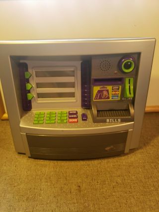Summit Youniverse Electronic Deluxe Atm Bank/saving Learning Machine Talking Toy