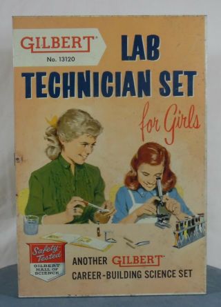 Gilbert No.  13120 Lab Technician Set For Girls