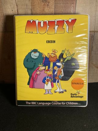 Bbc Muzzy Early Advantage Spanish Language Course For Kids In Great,  Cond