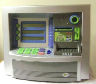 Zillionz Deluxe Atm Machine (ages 8, ) By Summit Products 2007 (gently)