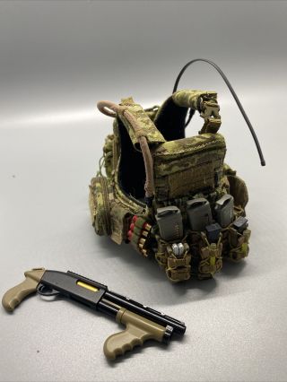 Damtoys Fbi Hrt Vest Set | Shotgun - Plate Carrier - Pouches | Soldier Story Es
