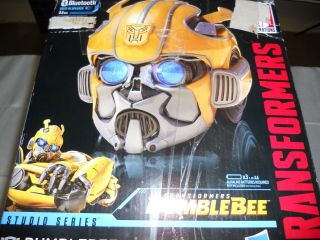 Transformers Bumblebee Helmet Bluetooth Speaker Cosplay Mask Birthday X Mas Gift