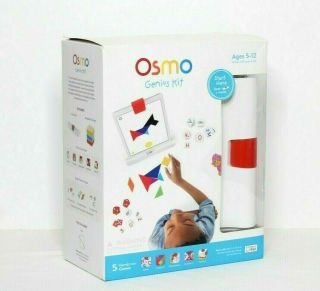 Osmo Genius Kit For Ipad 2 - 5 Hands On Learning Games Age 5 - 12 Years Complete