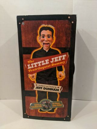 Jeff Dunham Little Jeff Ventriloquist Dummy With Dvd