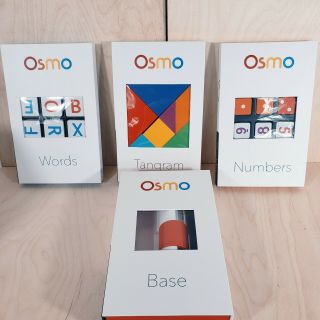 Osmo Genius Kit for iPad with Base Education Math Words Tangram Newton Games 2
