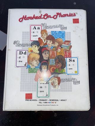 Gateway Educational Hooked On Phonics Reading Complete 1992 Vintage Home School 2