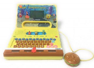 Spongebob Squarepants Vtech Laptop Talking Learning Toy